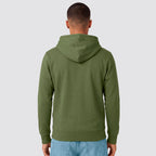 Felpa uomo cappuccio zip intera icons stile casual