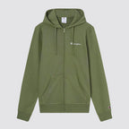 Felpa uomo cappuccio zip intera icons stile casual