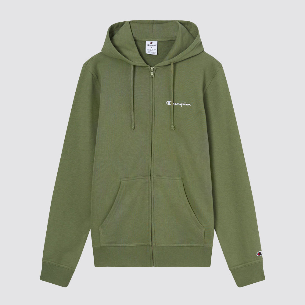 Felpa uomo cappuccio zip intera icons stile casual