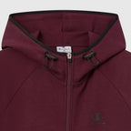 Felpa uomo full zip e cappuccio in c-tech