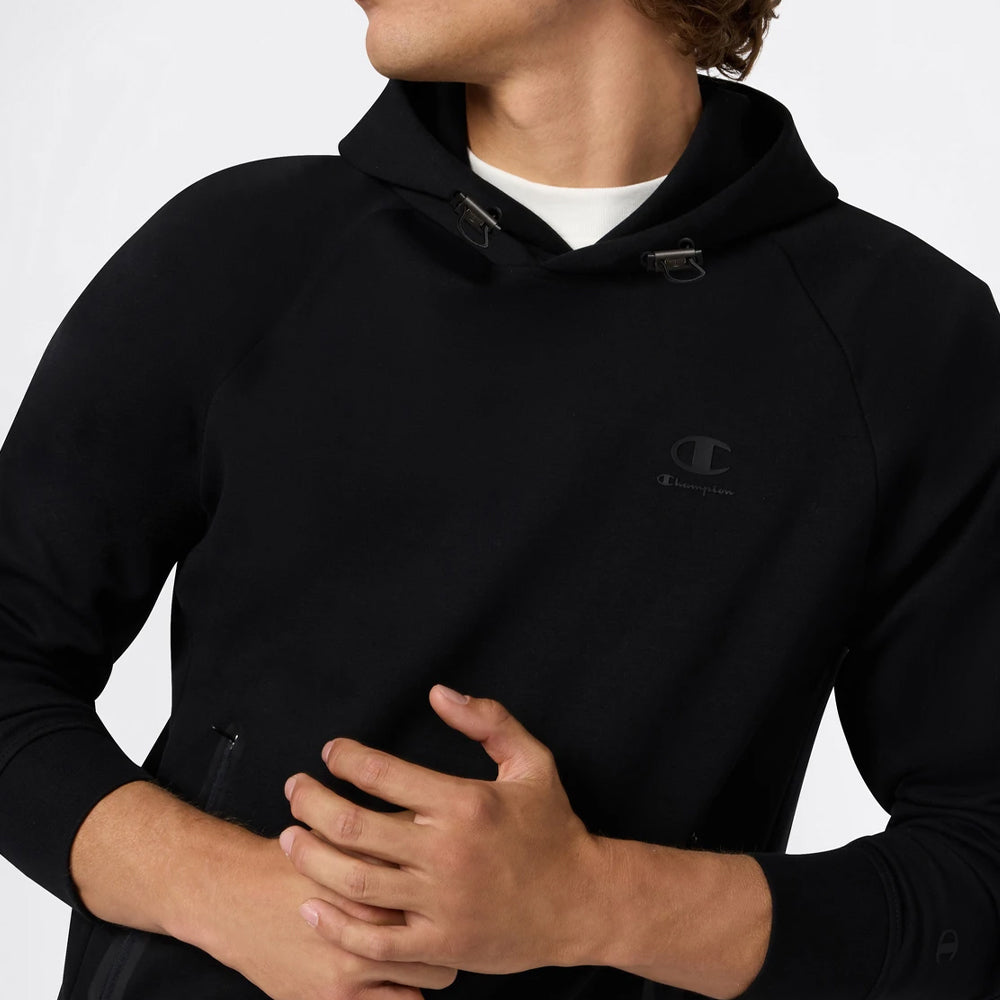 Felpa uomo con cappuccio c-tech