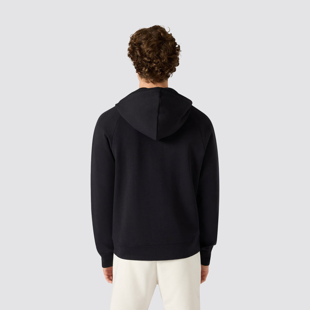 Felpa uomo champion full zip c-tech con cappuccio