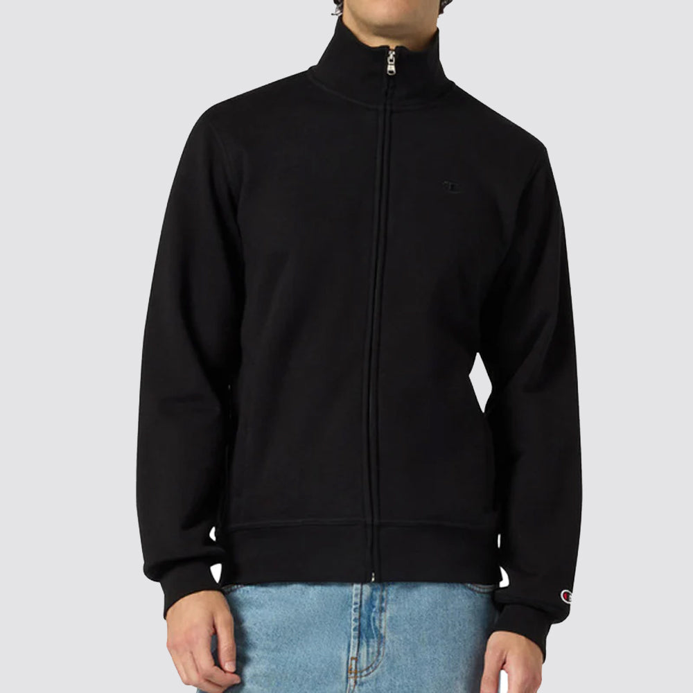 Felpa uomo full zip mini logo