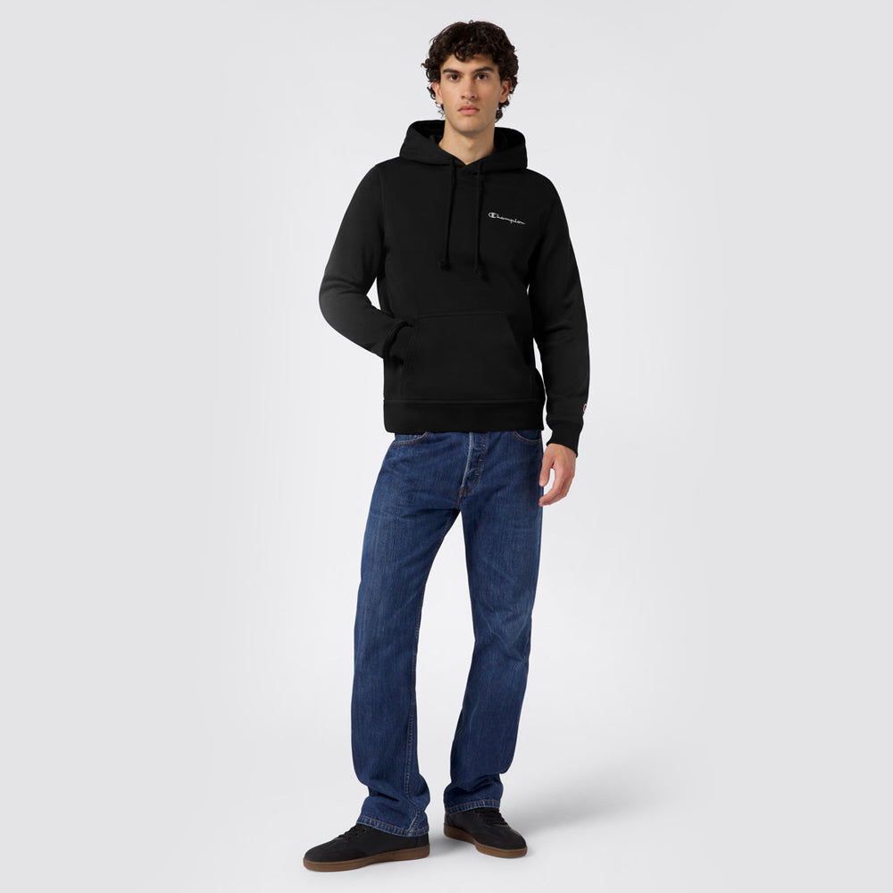 Felpa uomo con cappuccio mini logo