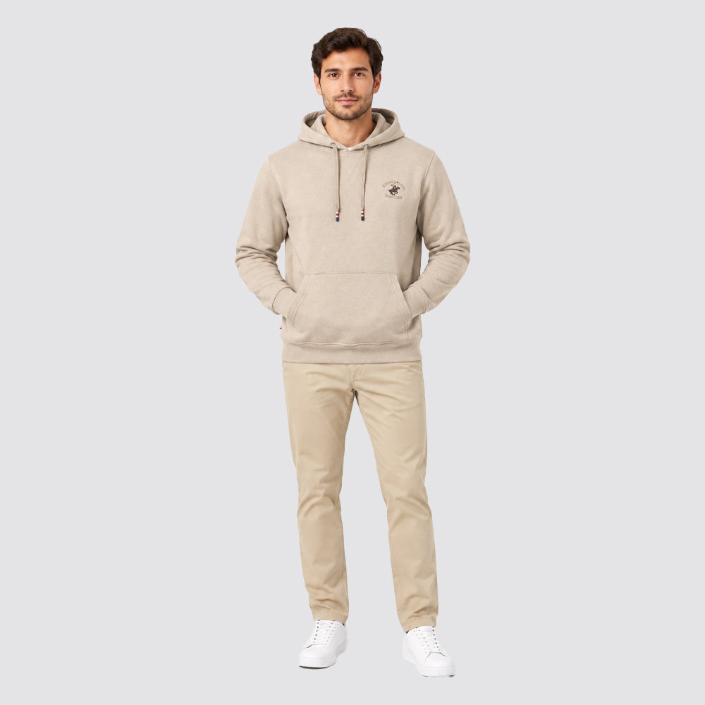 Felpa uomo con cappuccio beverly hills polo club