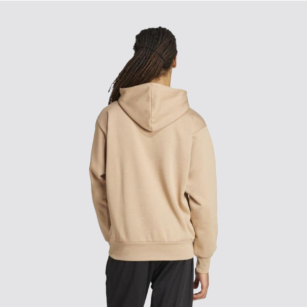 Felpa uomo con cappuccio essentials linear fleece