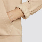 Felpa uomo con cappuccio essentials linear fleece