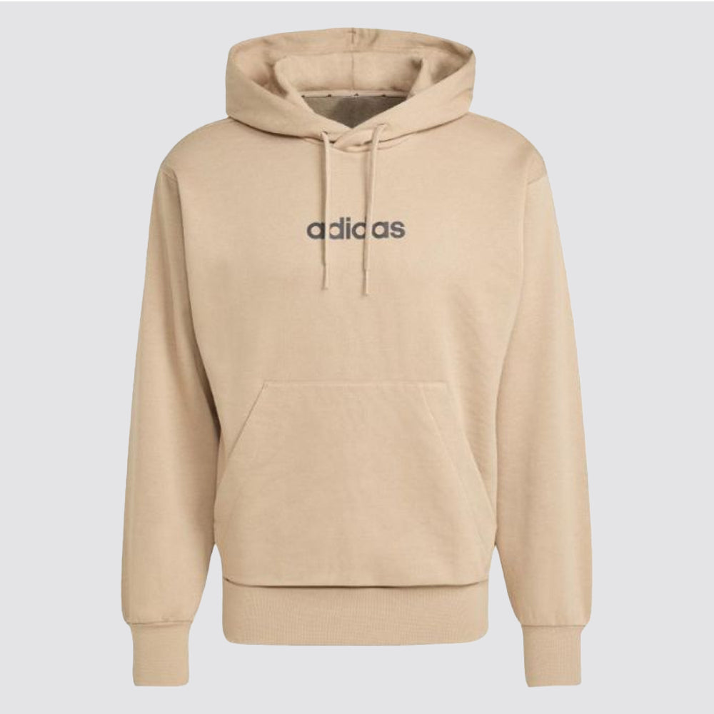 Felpa uomo con cappuccio essentials linear fleece