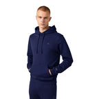 Felpa uomo con cappuccio logo frontale regular