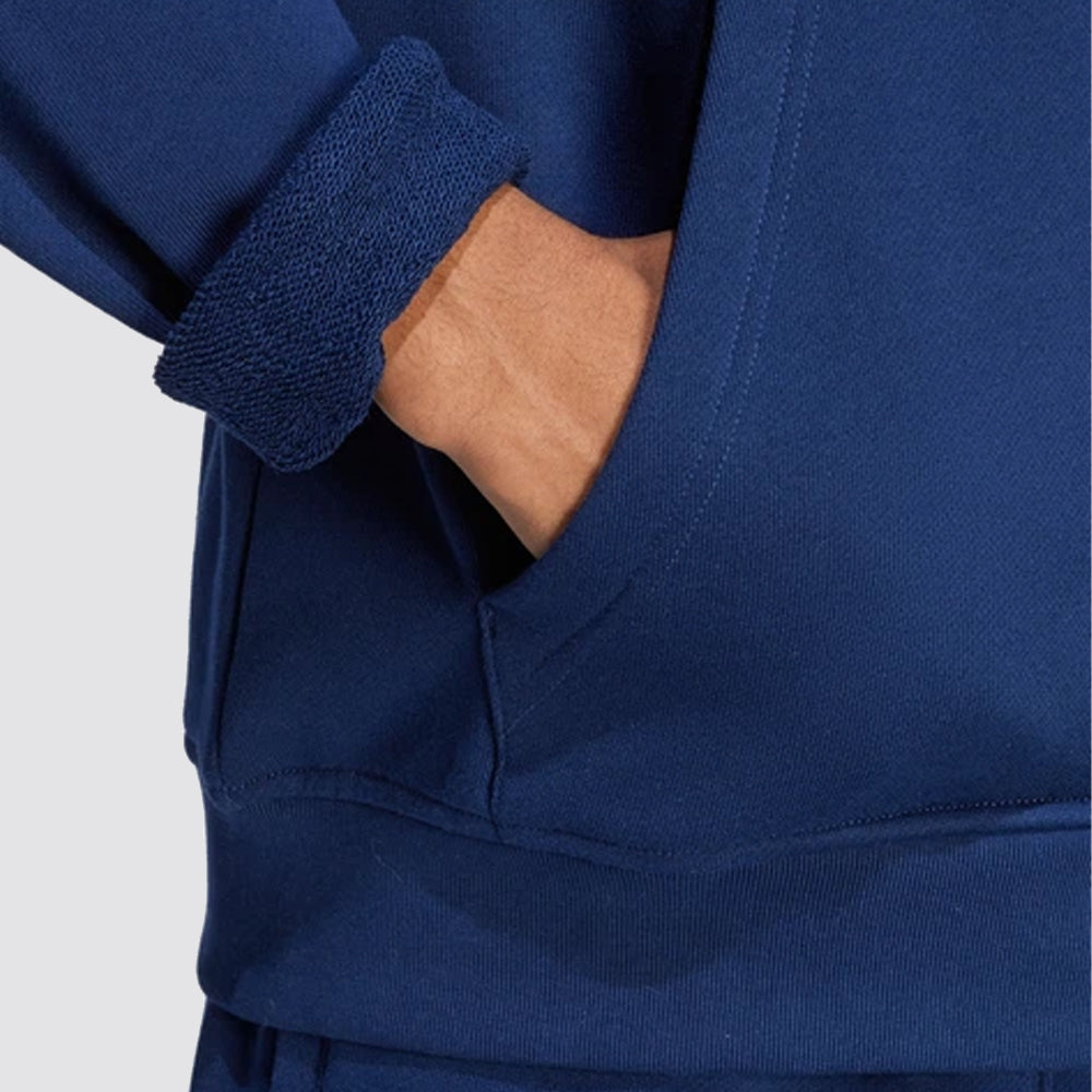 Felpa uomo con cappuccio trefoil essentials