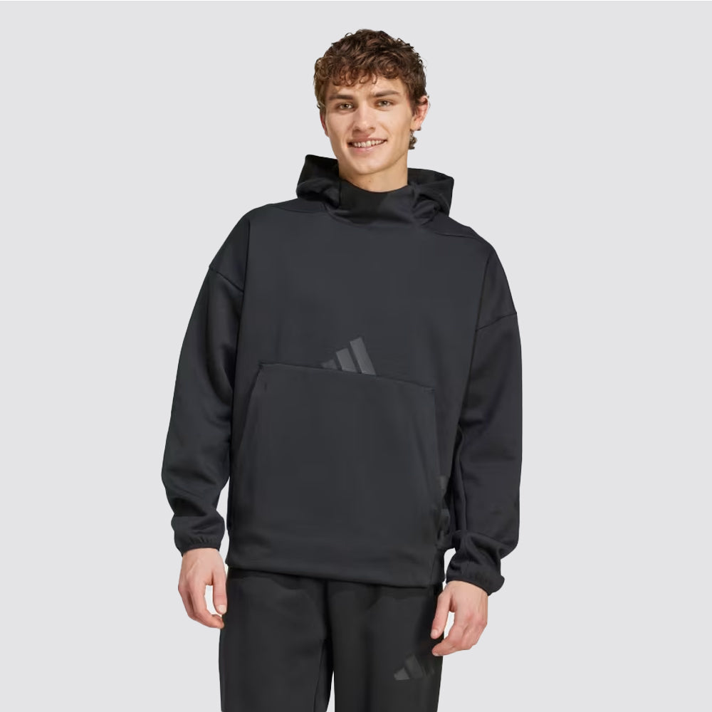 Felpa uomo con cappuccio z.n.e. loose fit