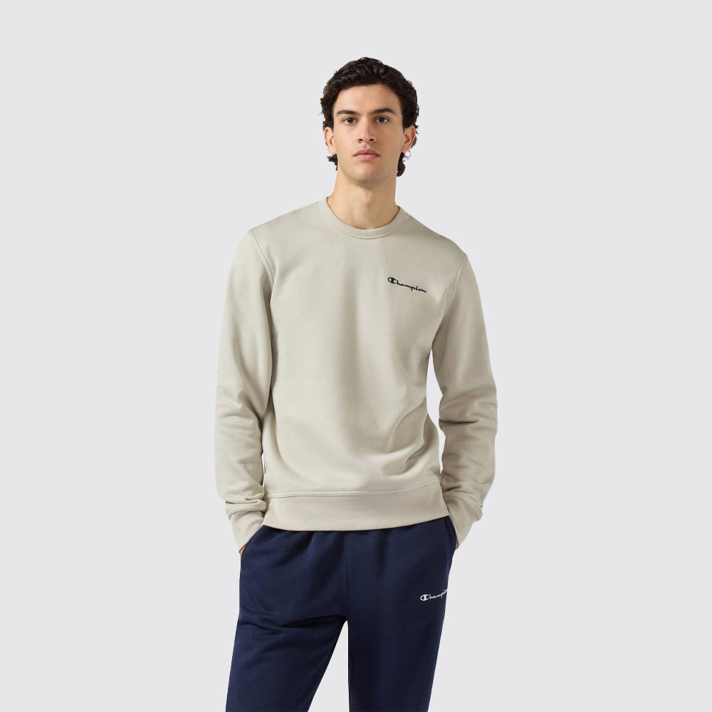 Felpa uomo girocollo mini logo