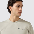 Felpa uomo girocollo mini logo