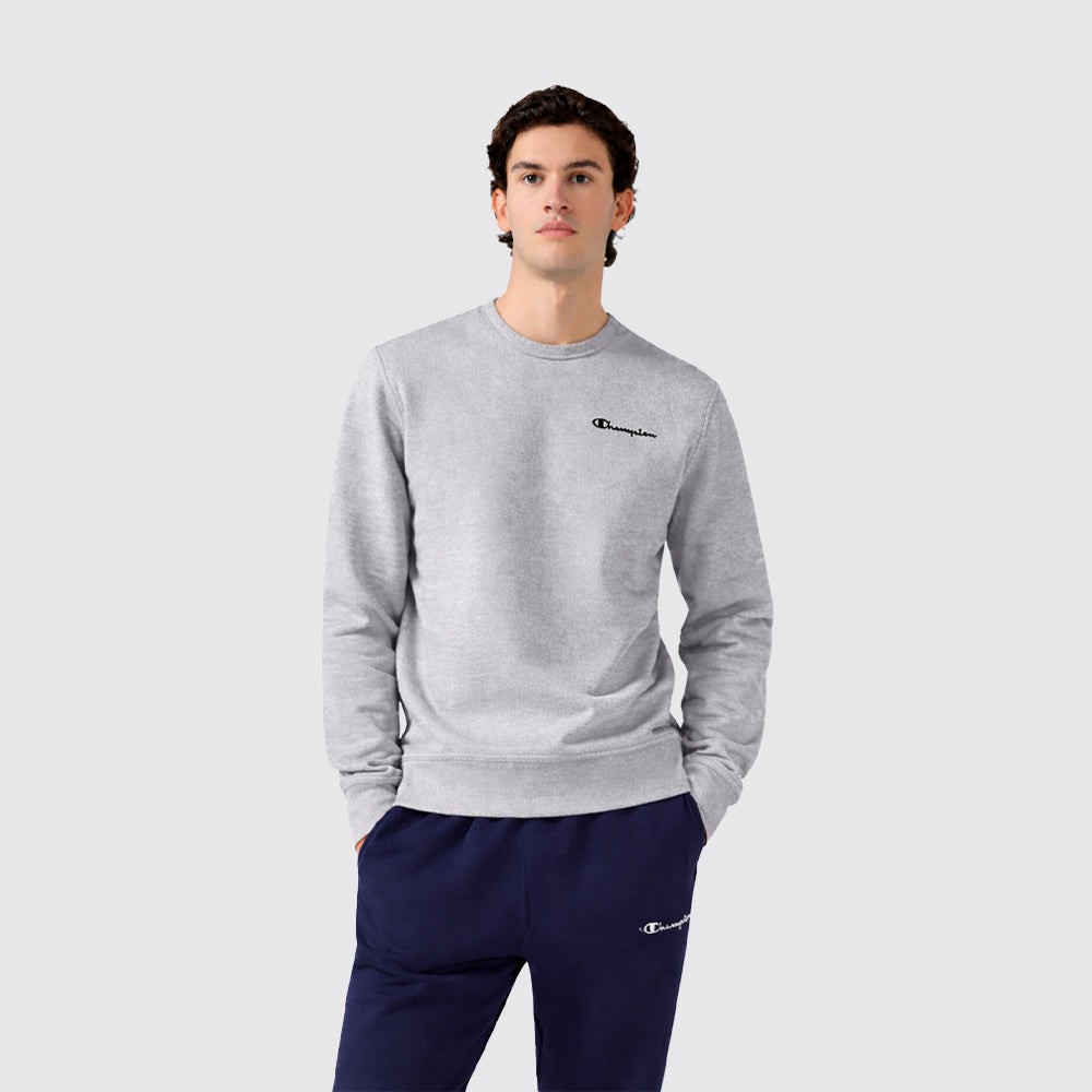 Felpa uomo girocollo mini logo