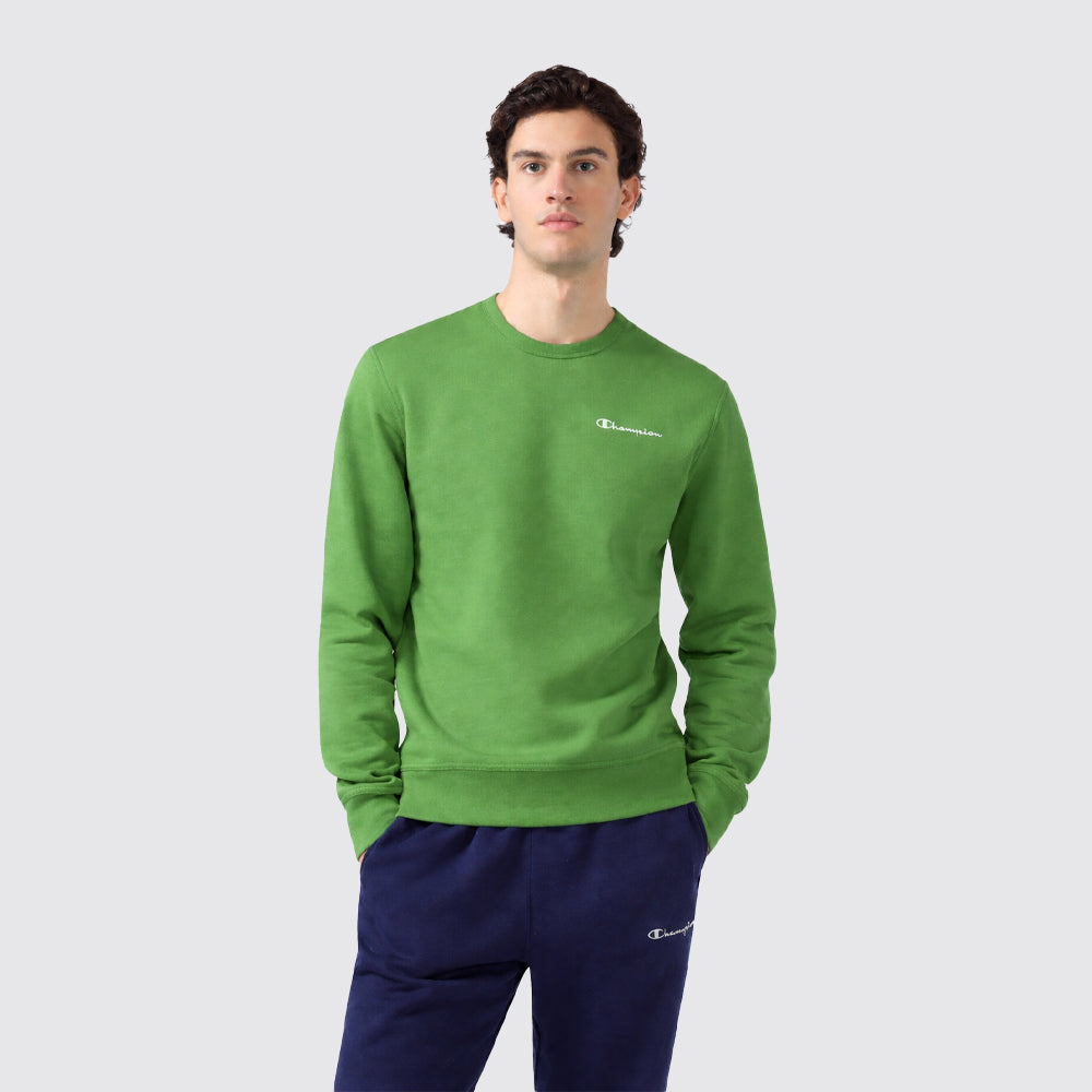 Felpa uomo girocollo mini logo