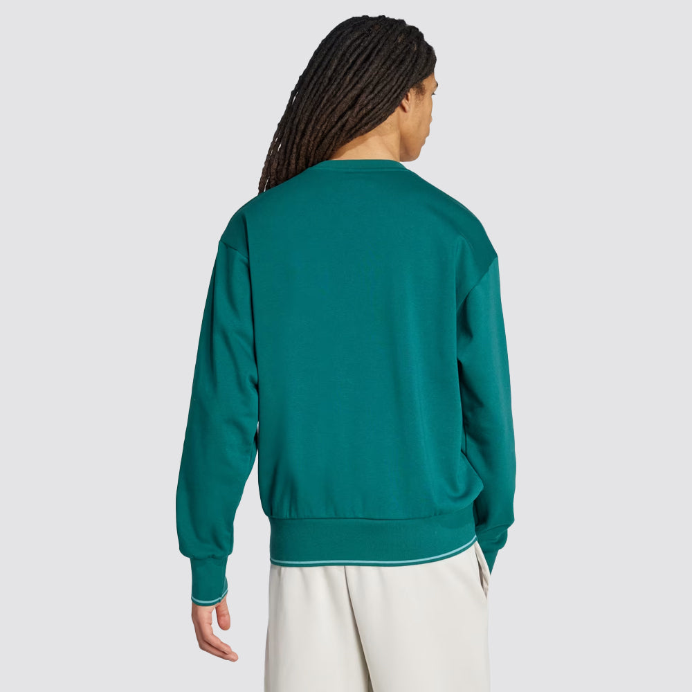 Felpa uomo girocollo collegiate