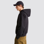 Felpa uomo the north face simple dome full zip nera