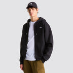 Felpa uomo the north face simple dome full zip nera