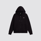Felpa uomo the north face simple dome full zip nera