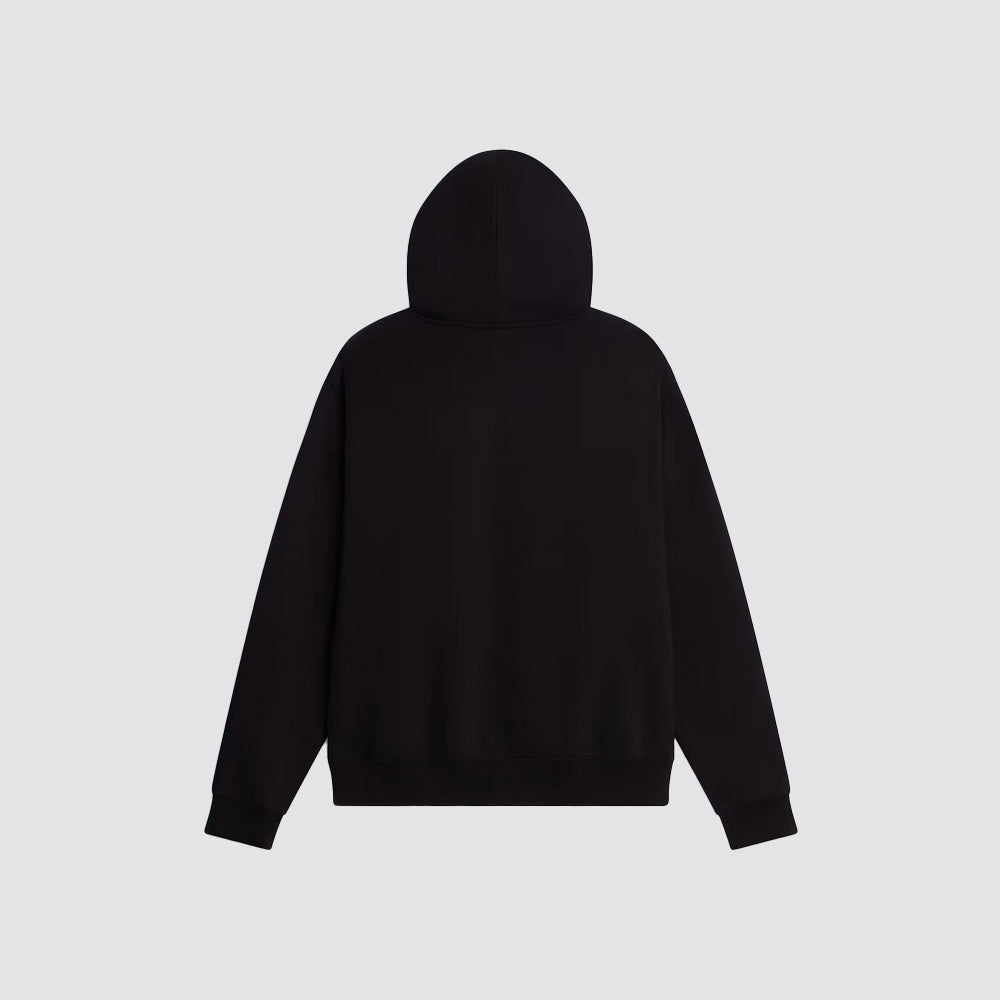 Felpa uomo the north face simple dome full zip nera