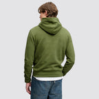 Felpa vintage script superdry uomo con cappuccio
