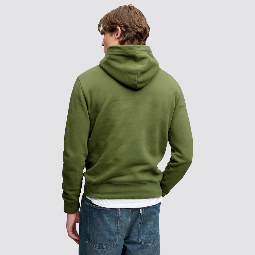 Felpa vintage script superdry uomo con cappuccio