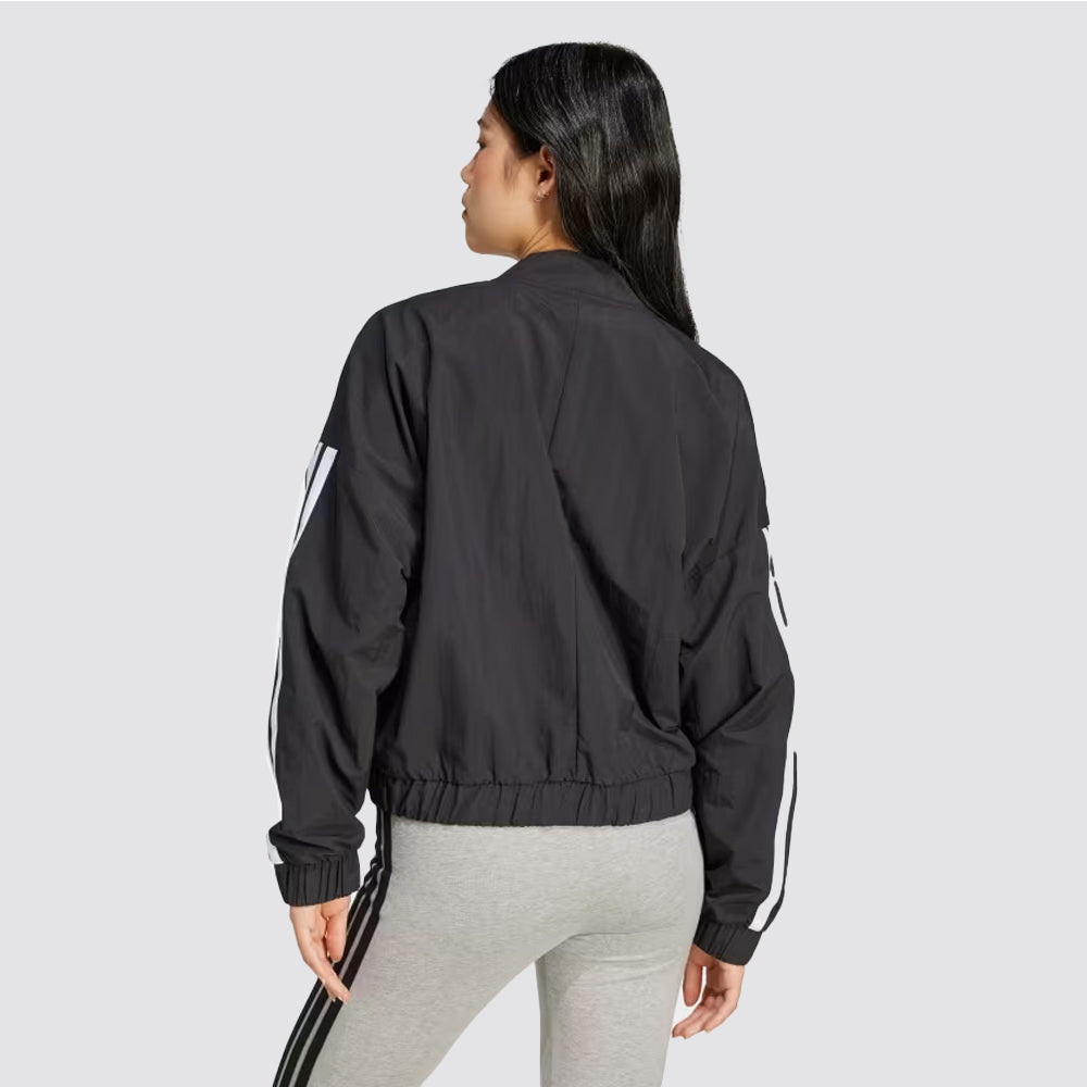 Giacca donna bomber essentials lifestyle 3 stripes