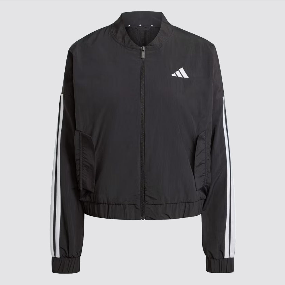 Giacca donna bomber essentials lifestyle 3 stripes