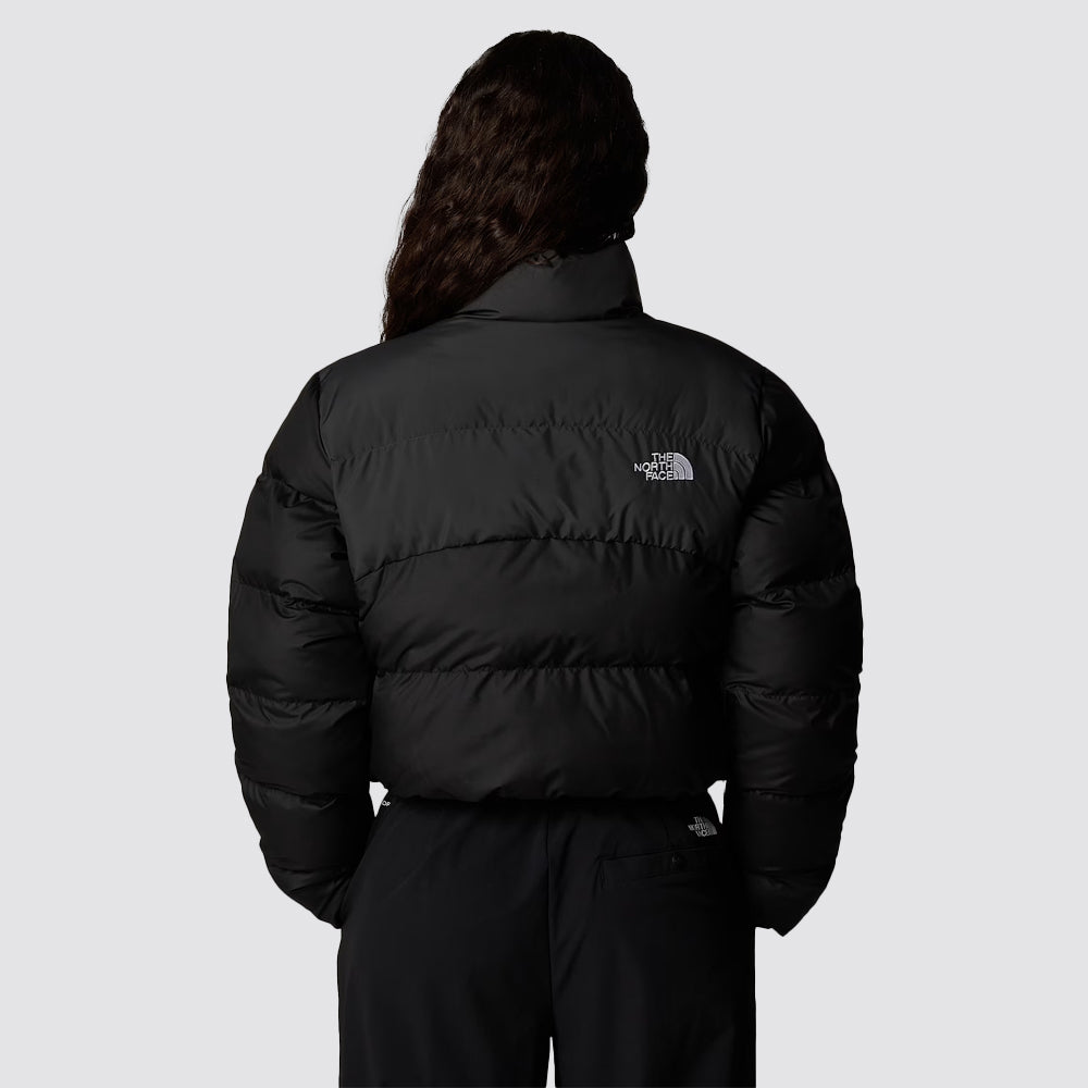 Giacca imbottita cropped saikuru donna the north face