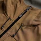 Giacca trekker softshell superdry uomo con cappuccio