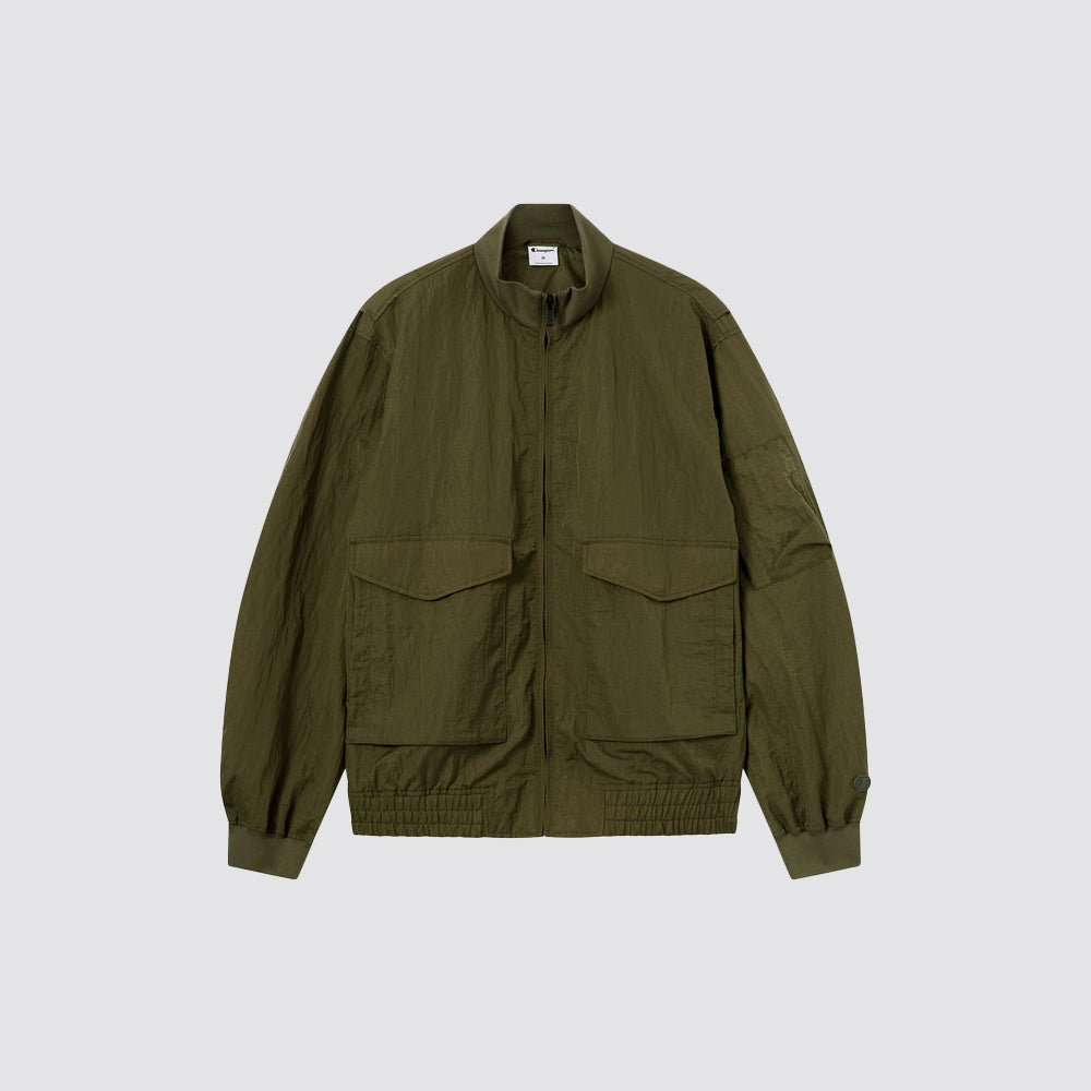 Giacca uomo full zip in nylon