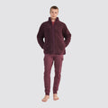 Giacca uomo gisela in sherpa con zip
