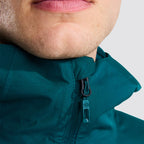 Giacca uomo the north face quest dryvent pacific teal