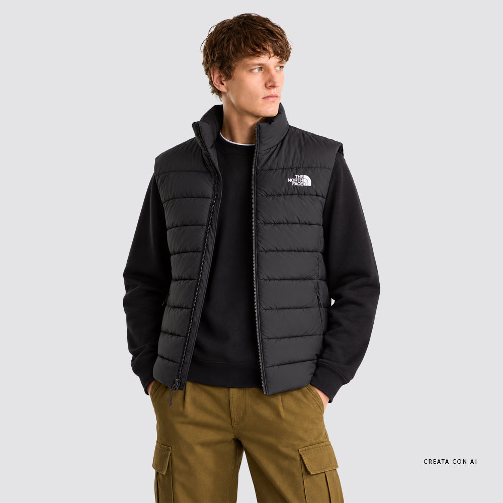 Gilet uomo the north face aconcagua nero