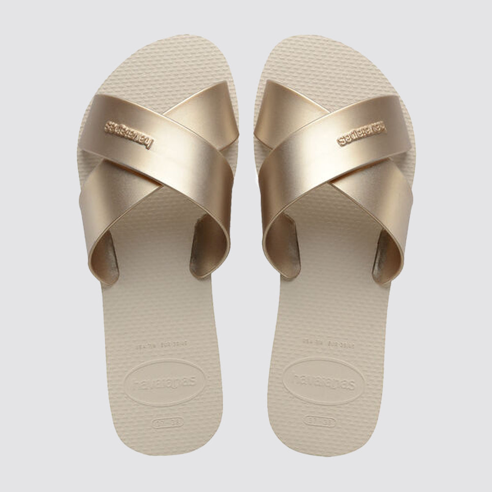 Havaianas aqua metallic ciabatta donna