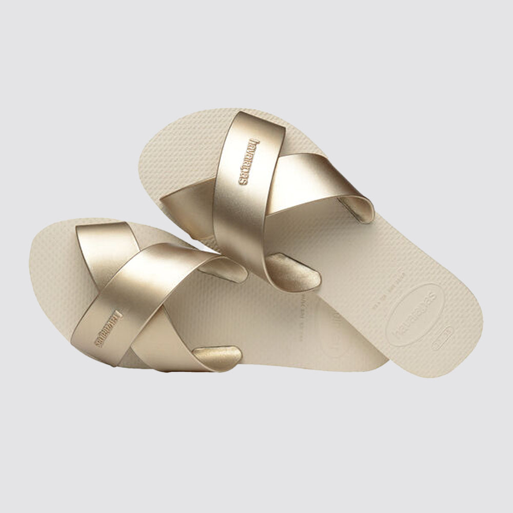 Havaianas aqua metallic ciabatta donna
