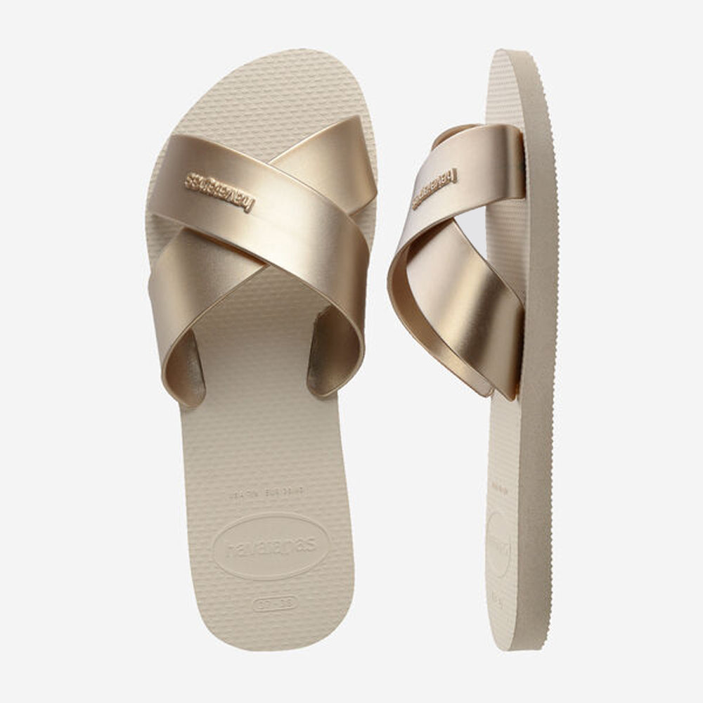 Havaianas aqua metallic ciabatta donna