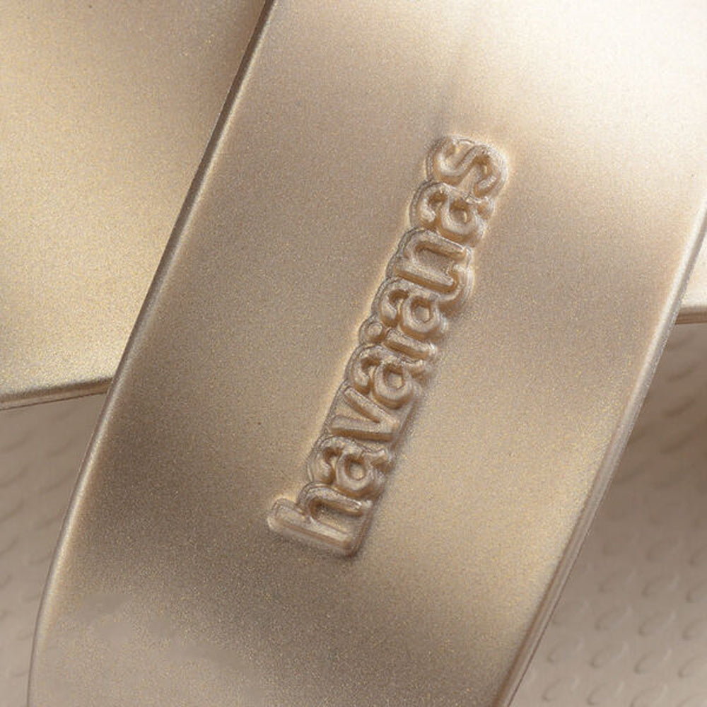 Havaianas aqua metallic ciabatta donna