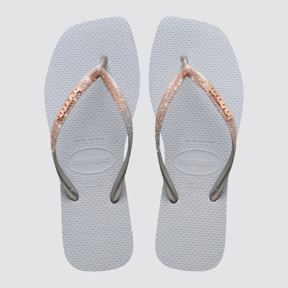 Havaianas square glitter infradito donna