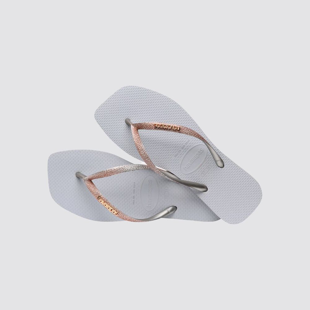 Havaianas square glitter infradito donna