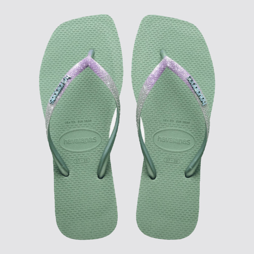 Havaianas square glitter infradito donna