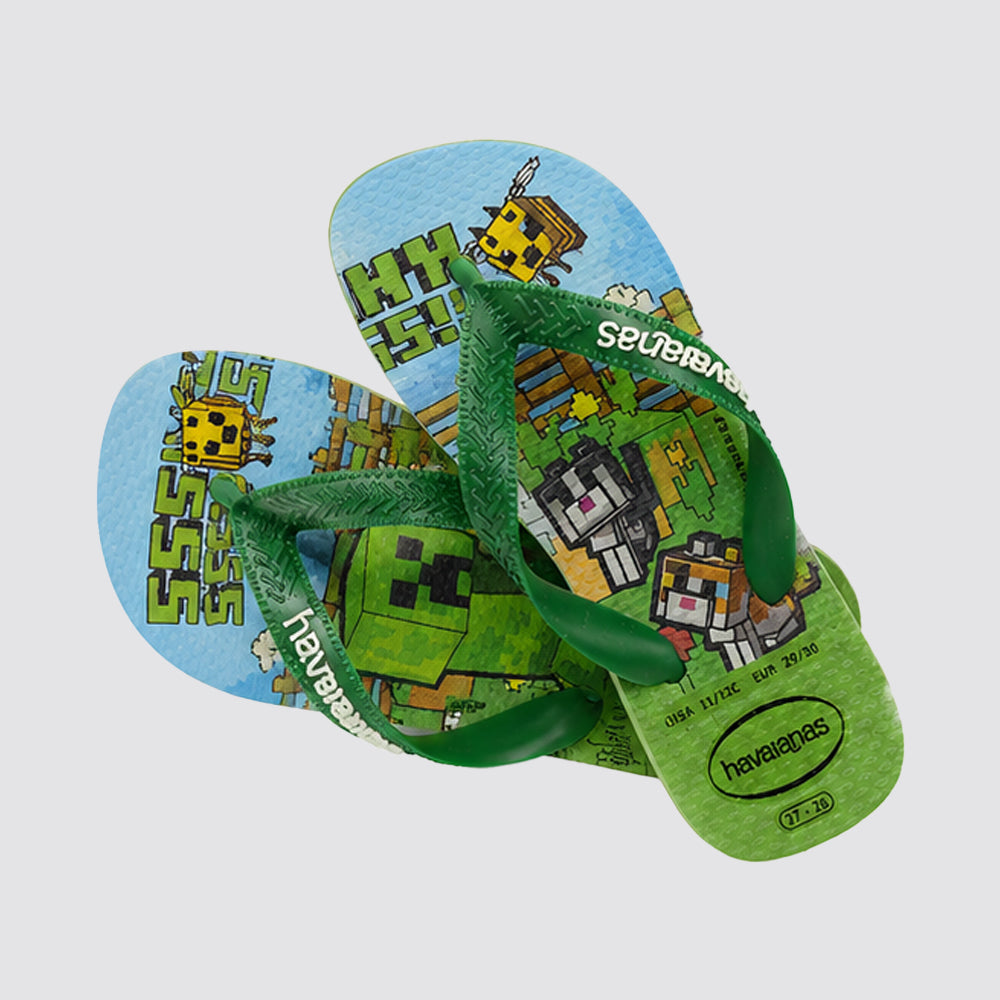 Infradito bambino kids minecraft havaianas