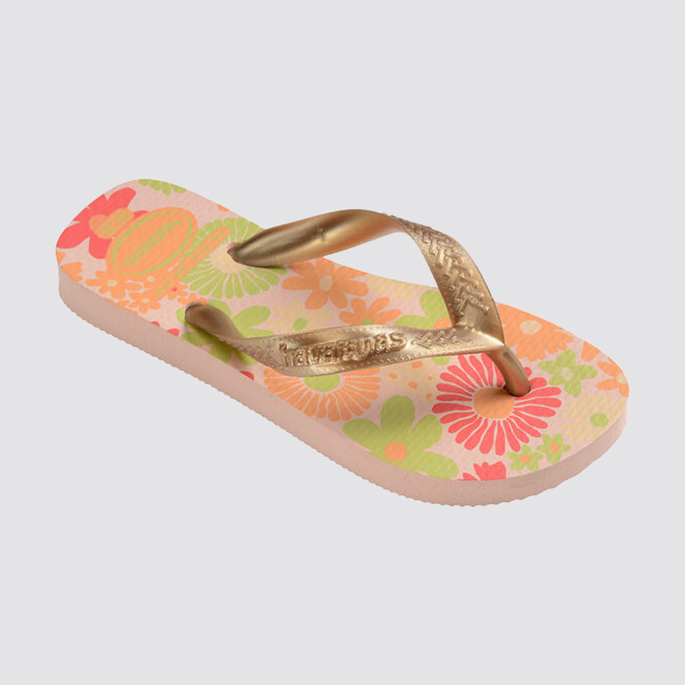 Infradito bimba kids flores havaianas