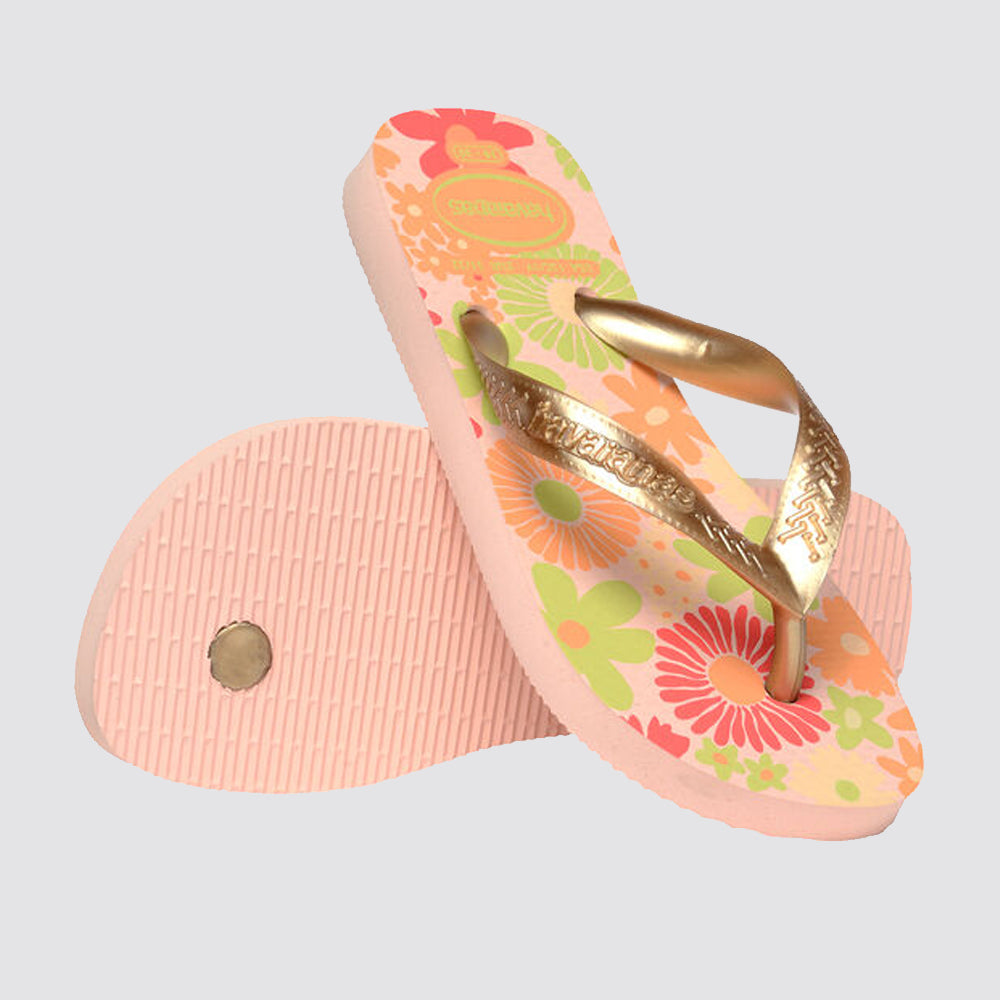 Infradito bimba kids flores havaianas