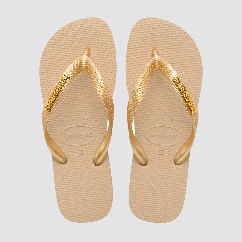 Infradito donna top logo metallic havaianas