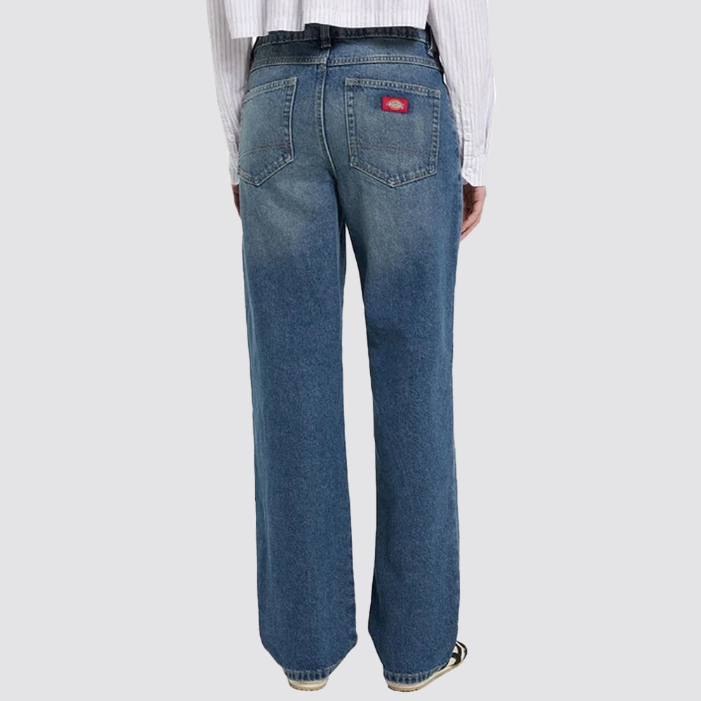 Jeans donna dickies 984 relaxed straight in denim