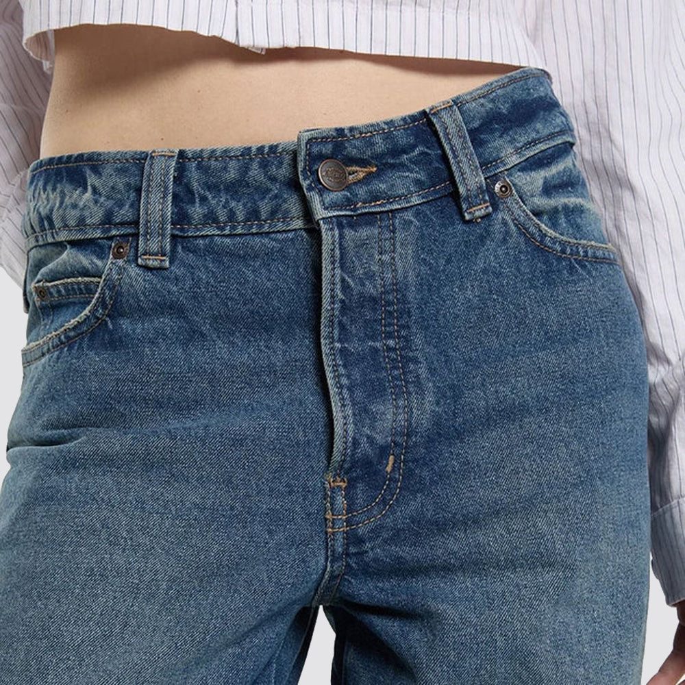 Jeans donna dickies 984 relaxed straight in denim