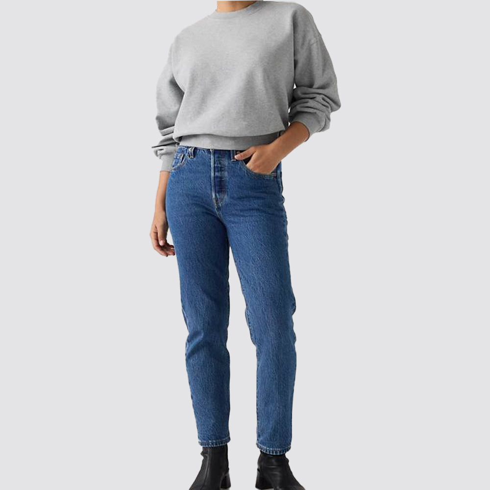 Jeans donna levi’s 501 original crop lavaggio medio