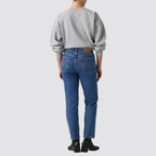 Jeans donna levi’s 501 original crop lavaggio medio