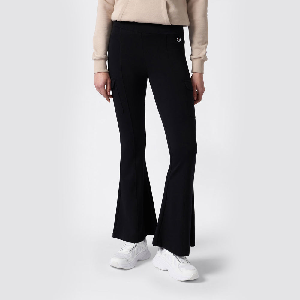 Leggings donna cargo flare icons
